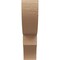 Ekena Millwork 2in. W x 8in. H x 16in. L Ridgewood Woodgrain TimberThane Rafter Tail, Primed Tan RFTUR02X08X16RIDRCPR - alternate 4